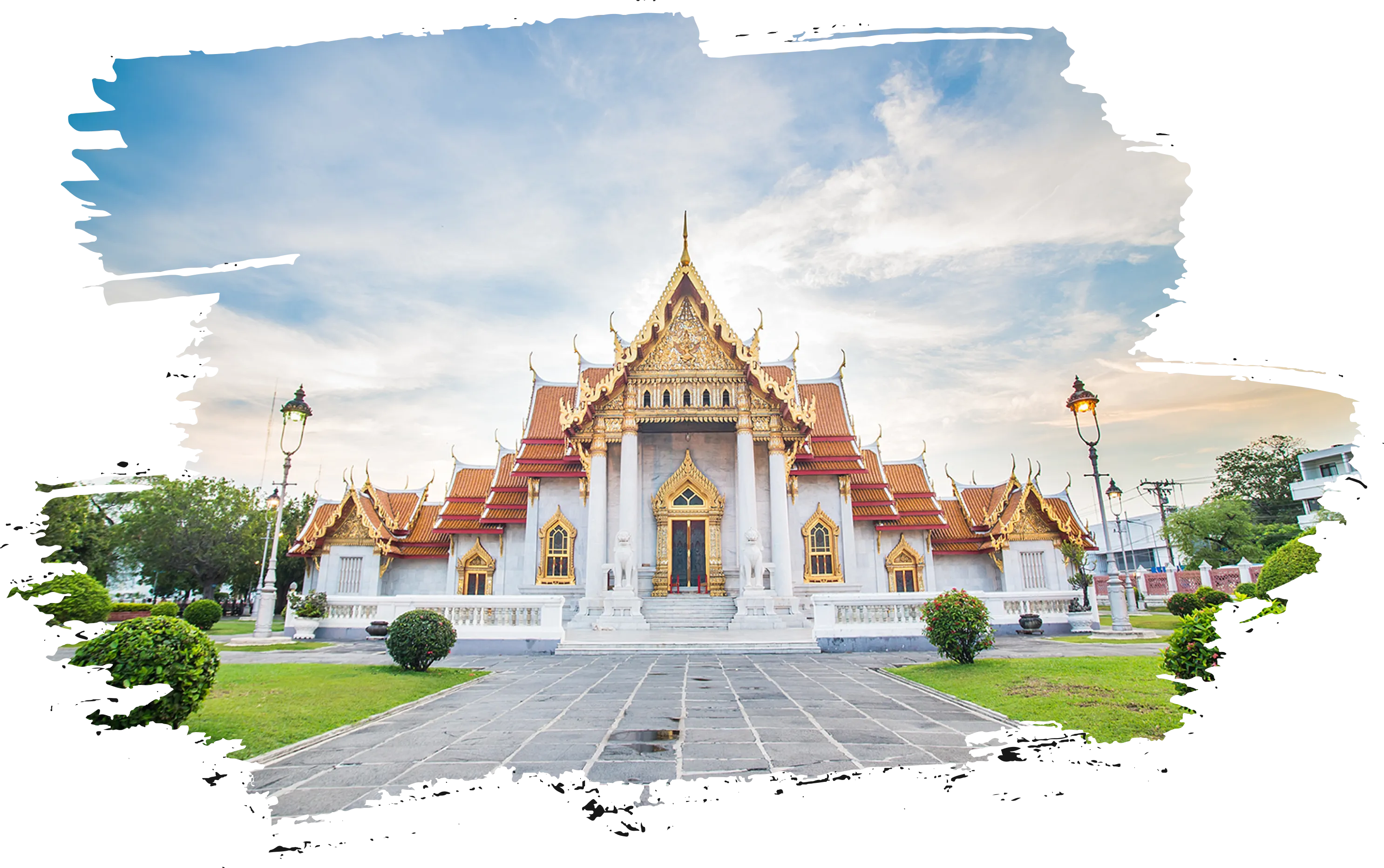 Wat Benchamabophit <br />(The Marble Temple)