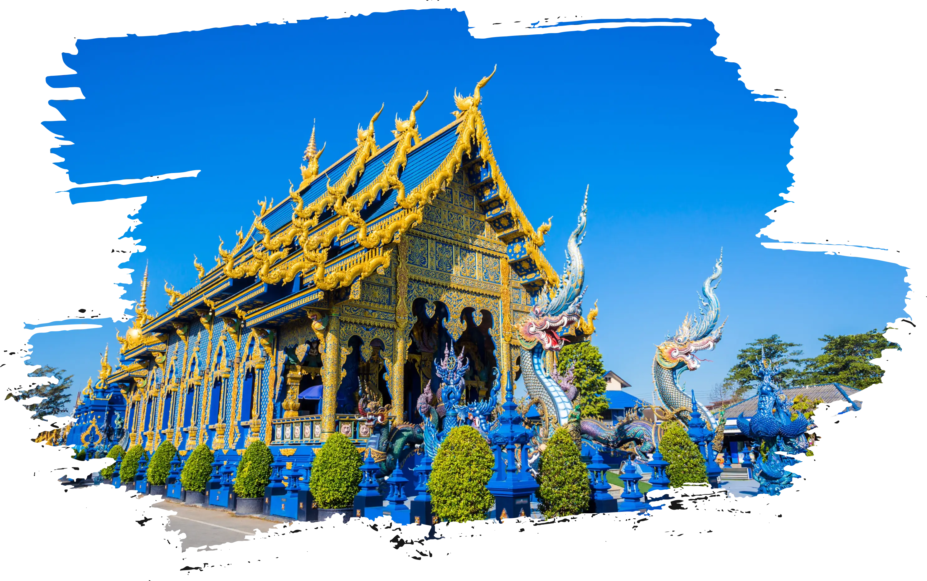 Wat Rong Suea Ten <br />(The Blue Temple)